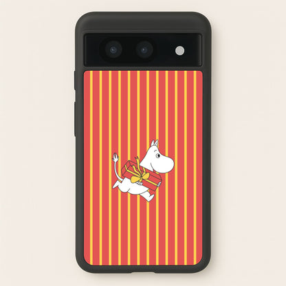 Red Present Moom Google Pixel 8a Case
