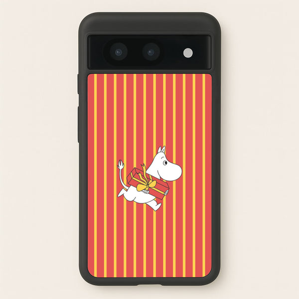 Red Present Moom Google Pixel 8a Case
