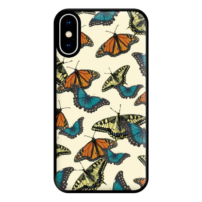 Butterfly Assortment Pattern iPhone X / XS Case
