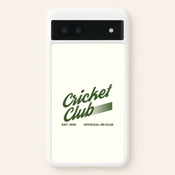 Official Cricket Club Google Pixel 7a Case