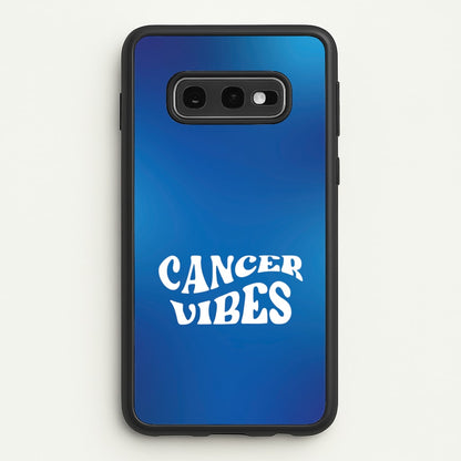 Cancer Vibes Gradient Zodiac Galaxy S10e Case
