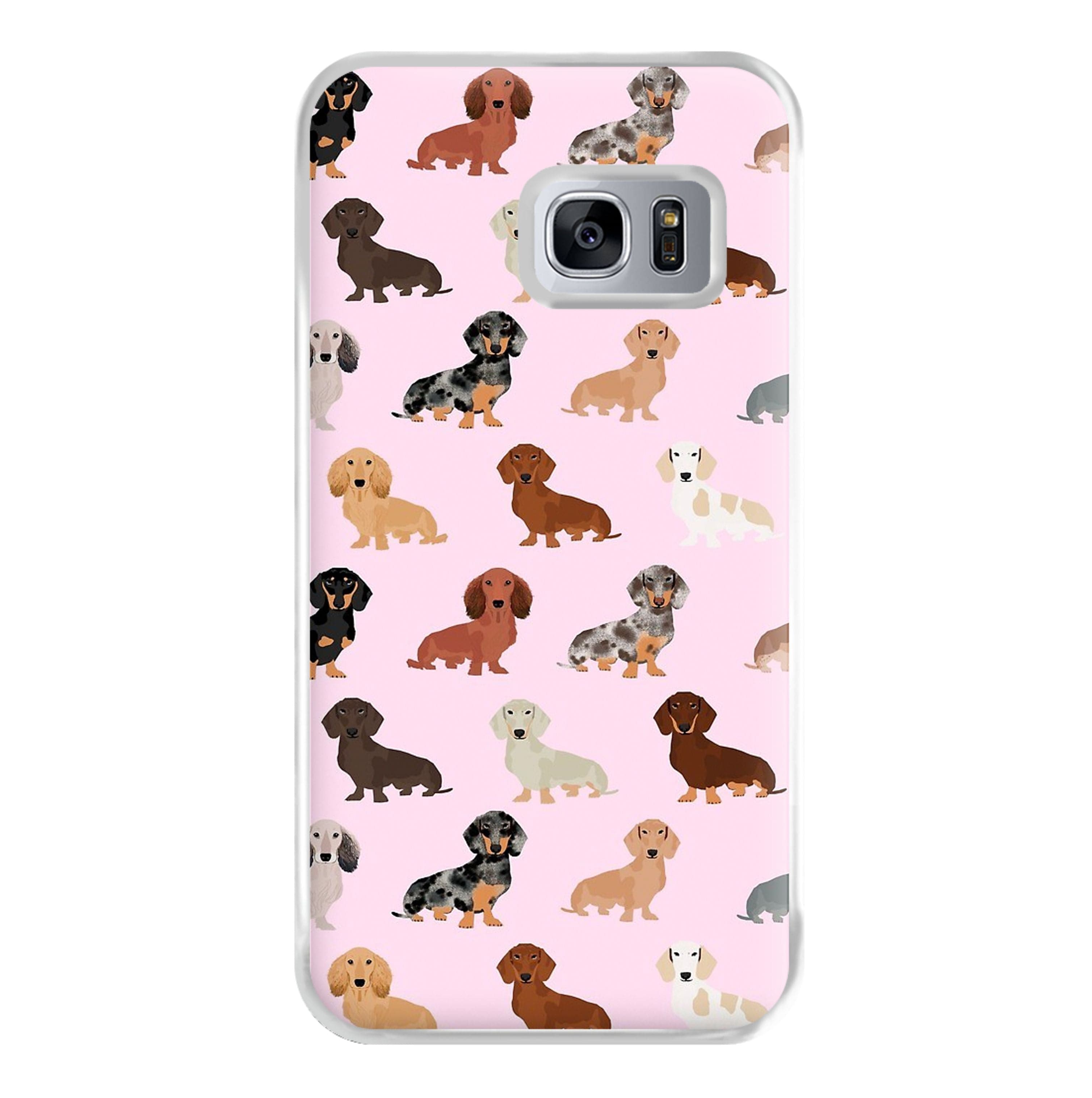 Dachshund Breed Pattern Phone Case