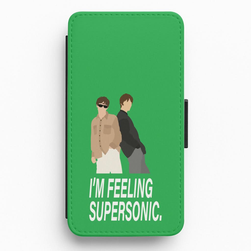 I'm Feeling Supersonic  Flip / Wallet Phone Case