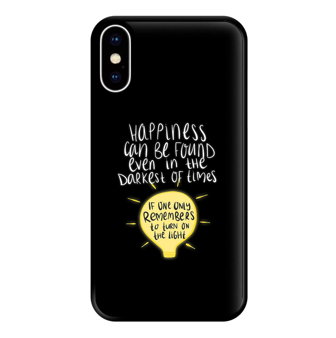 Happiness Can Be Found In The Darkest of Times - Harry Potter Phone Case