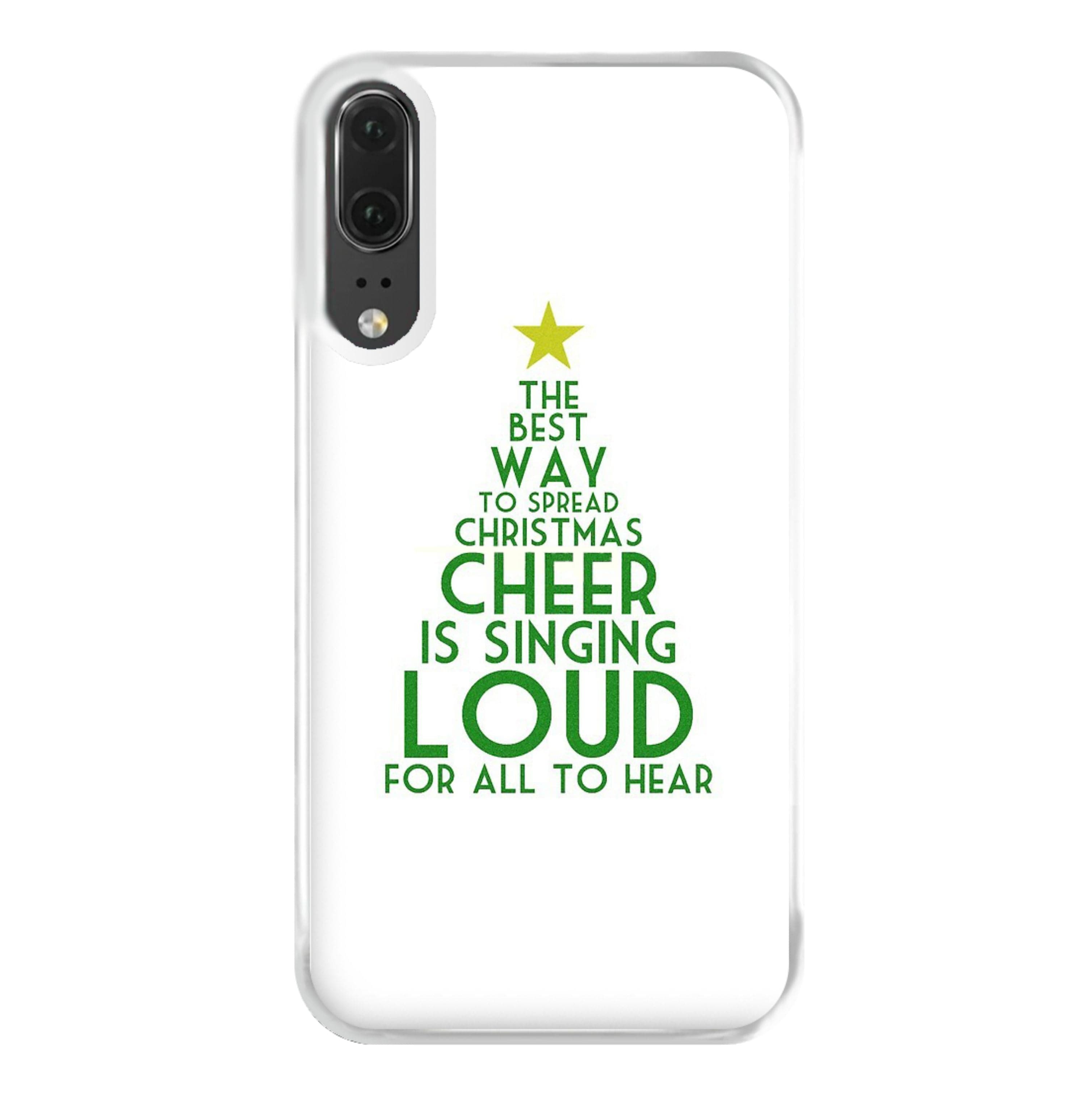 The Best Way To Spread Christmas Cheer - Elf Phone Case