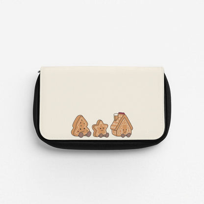 Gingerbread Plushies Quote Pencil Case