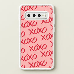 XOXO Pattern Galaxy S10 Case