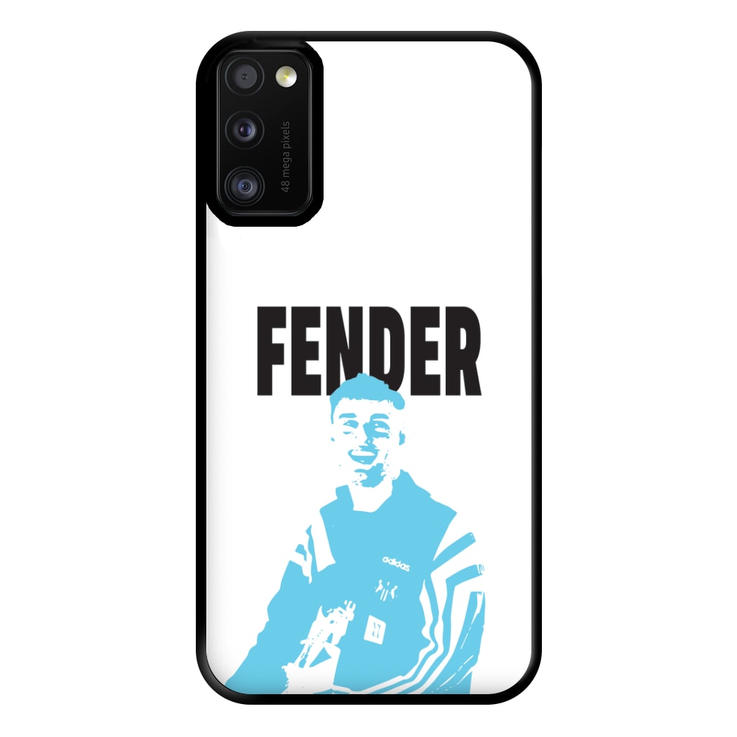 Fender Silhouette Blue Galaxy A41 Case
