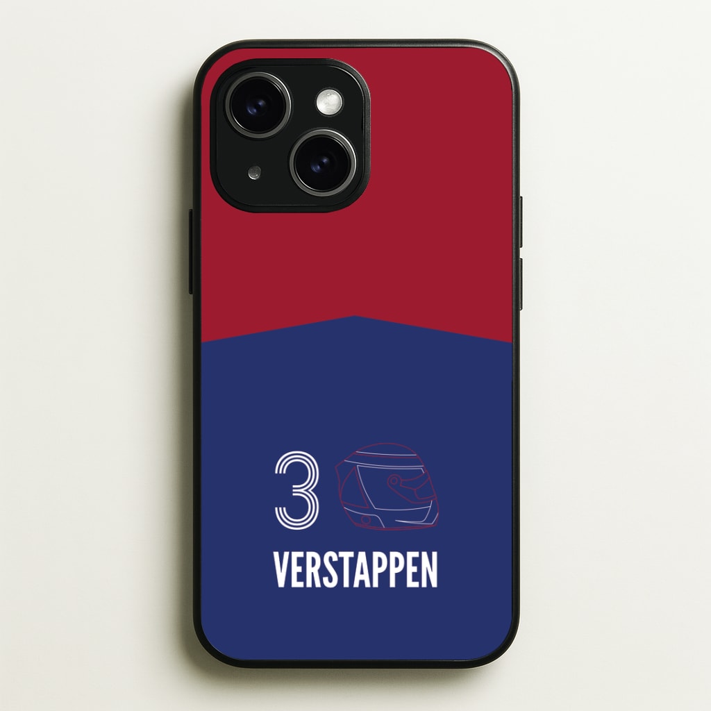 Verstappen Helmet 2026 iPhone 14 Plus Case