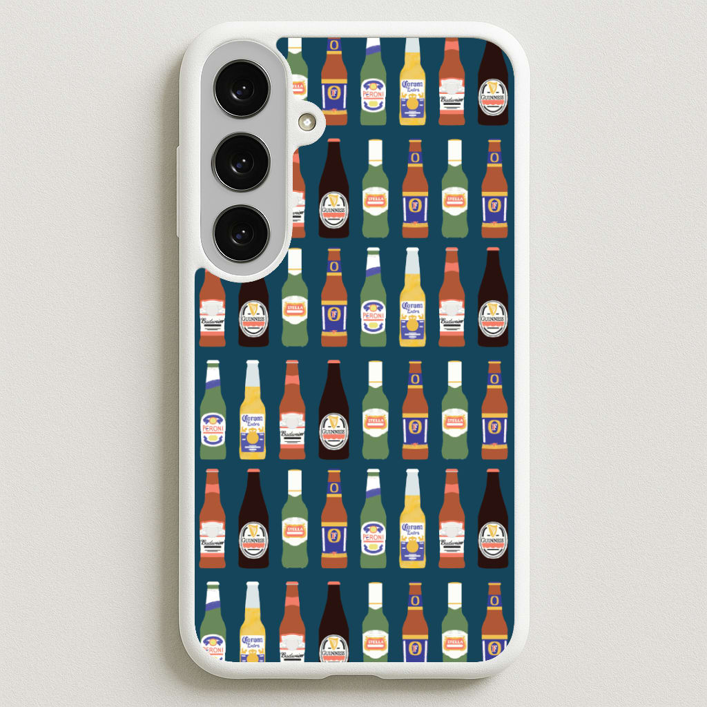 Geometric Brewery Pattern Galaxy S25FE Case