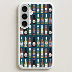 Geometric Brewery Pattern Galaxy S25FE Case