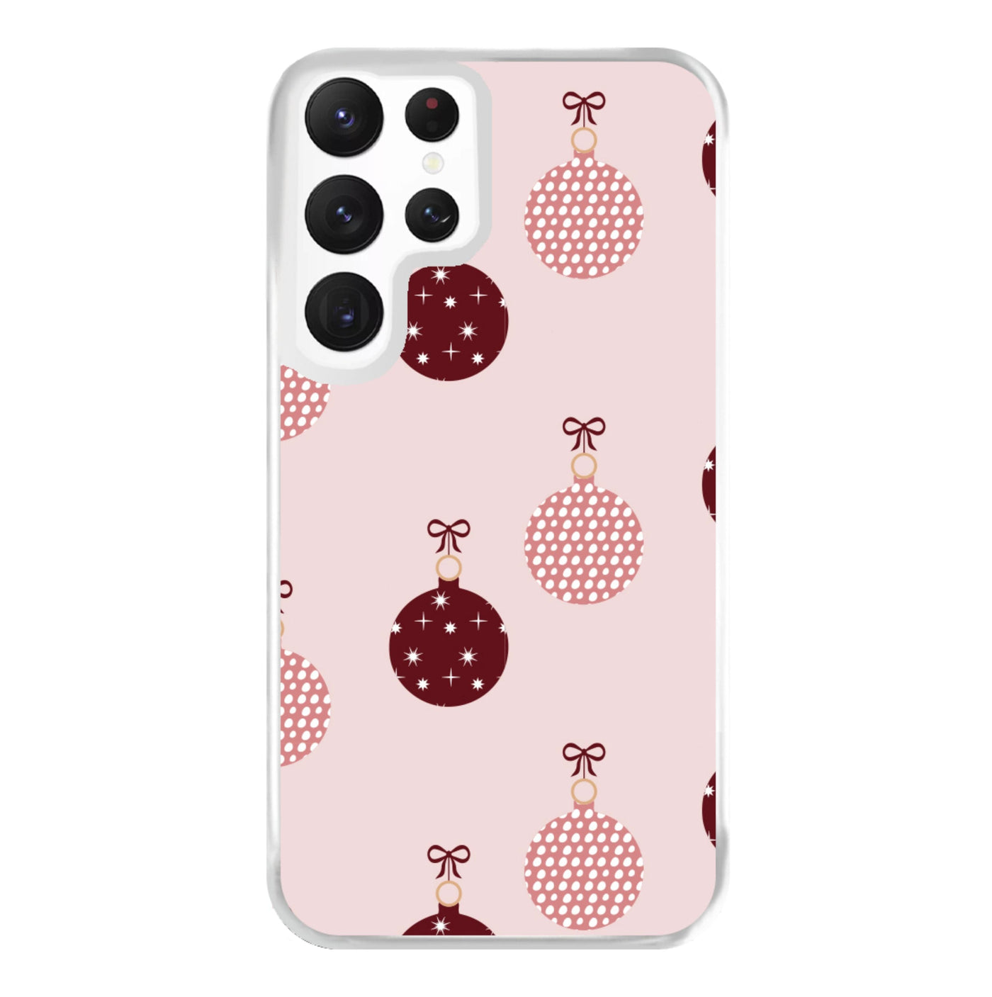 Christmas Bauble Pattern Phone Case
