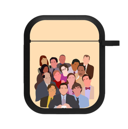 Office Characters AirPods Case