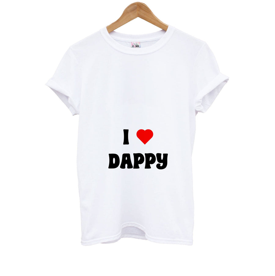 I Love Dappy - N-Dubz Kids T-Shirt