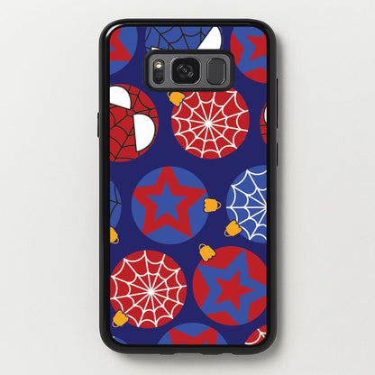 Spider Hero Baubles Pattern Galaxy S8 Plus Case