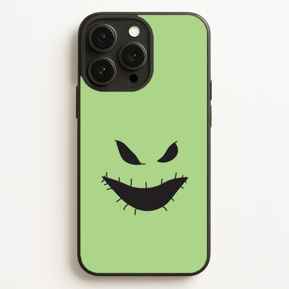 Green Face Phone Case for iPhone, Samsung Galaxy and Google Pixel