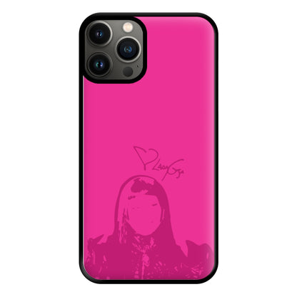 Pink Gaga Silhouette  iPhone 13 Pro Max Case