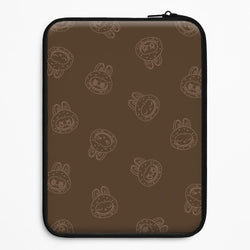 Monsters Outline Pattern I Universal Laptop Sleeve