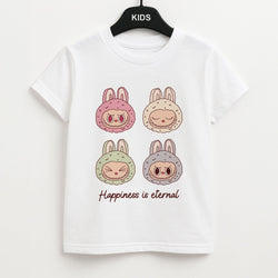 Happiness Is Eternal Monsters Kids Unisex T-Shirt