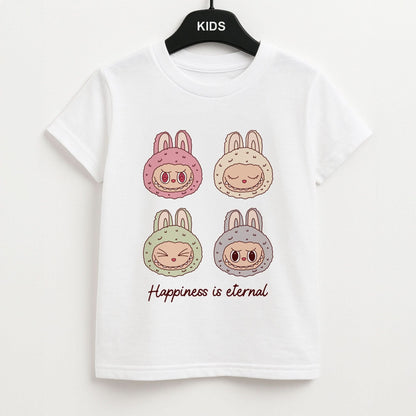 Happiness Is Eternal Monsters Kids Unisex T-Shirt