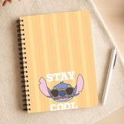 Stay Cool Blue Alien Notebook 3