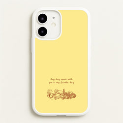 Any Day Spent With You iPhone 12 Mini Case