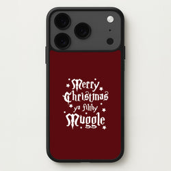 Merry Christmas You Filthy Muggle iPhone 17 Pro Max Case