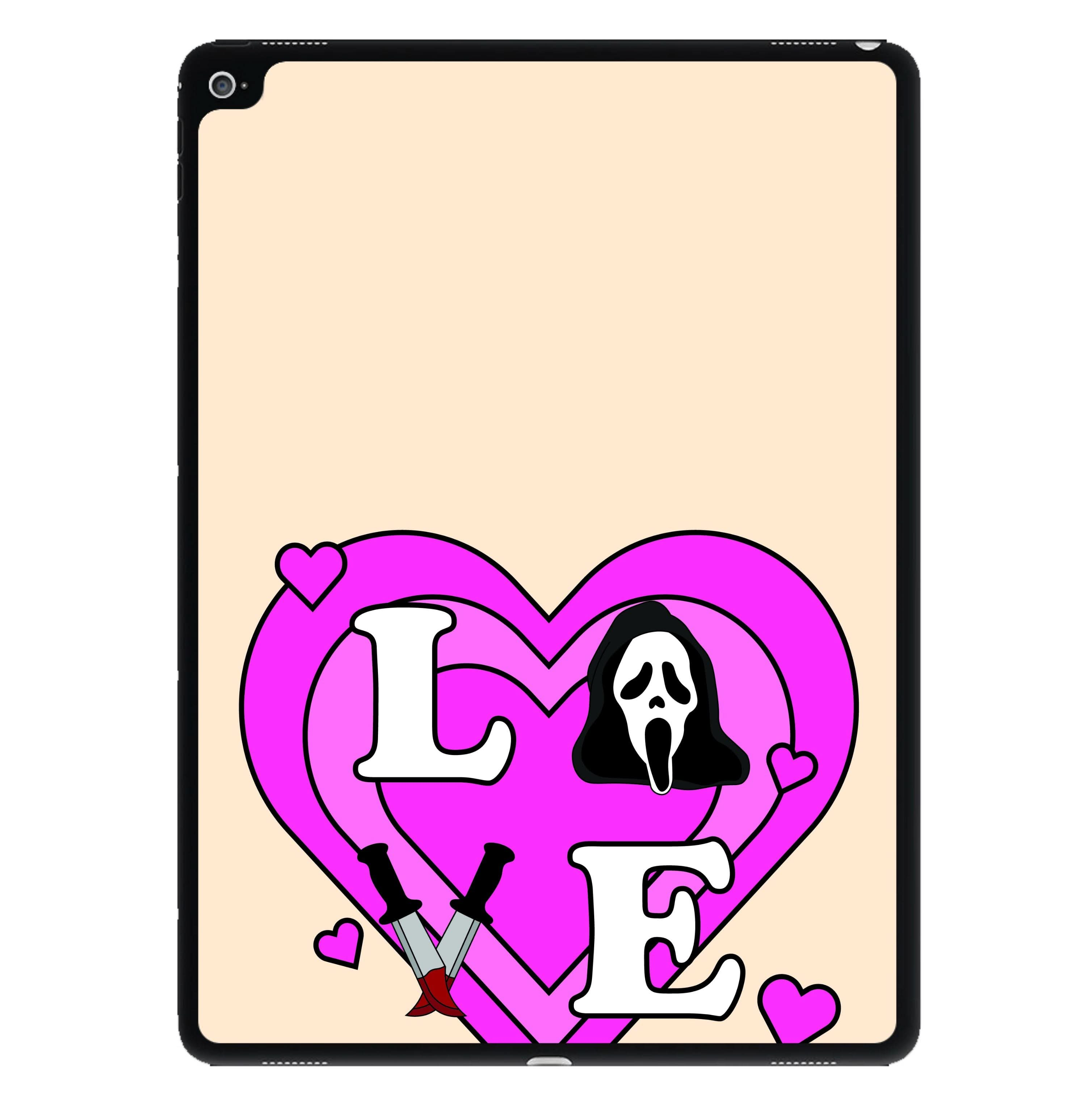 Love Ghost iPad Case