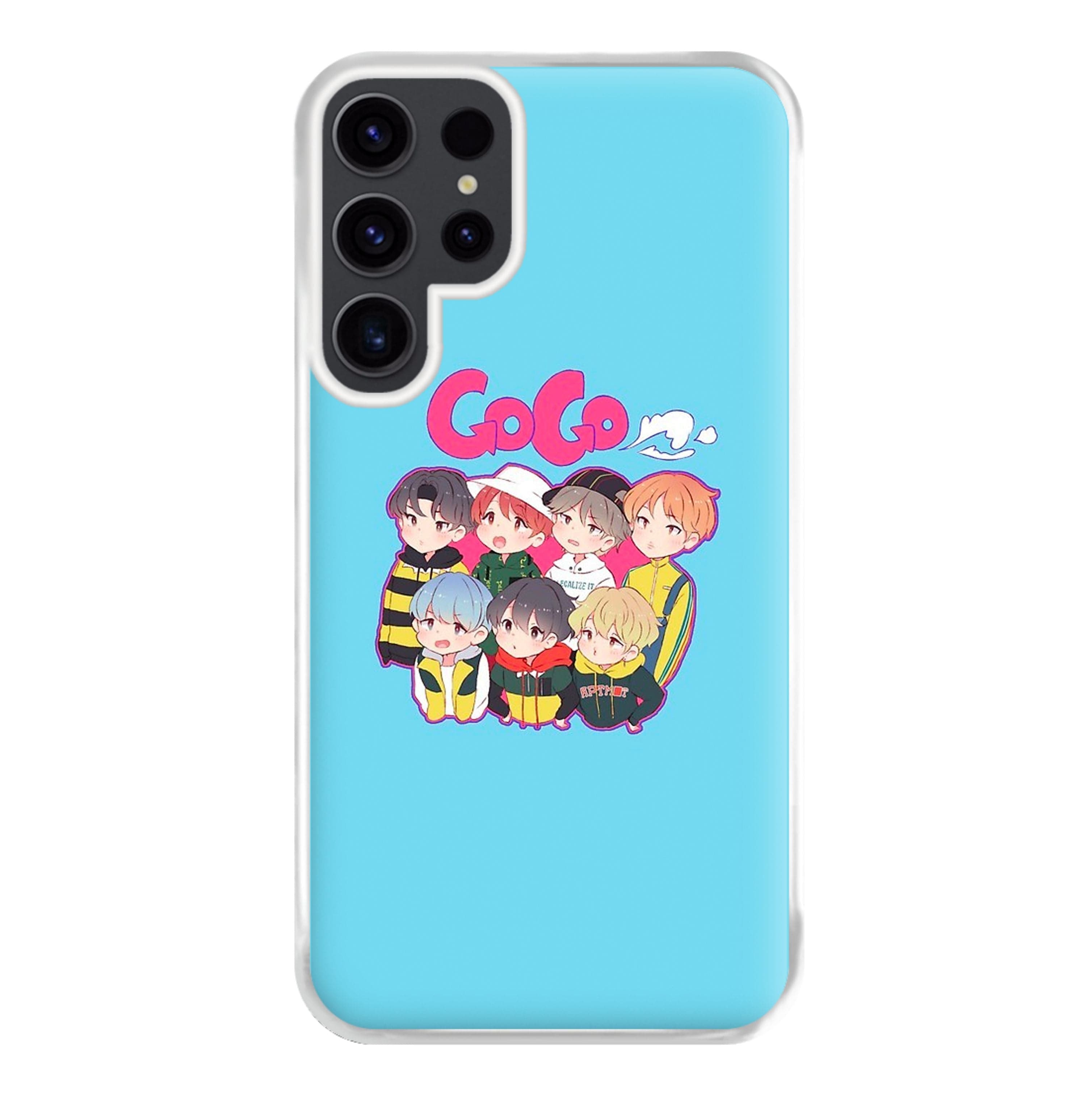 Go Go K-Pop Band Cartoon Phone Case