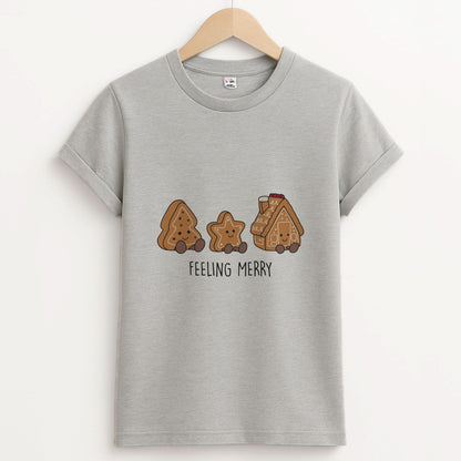 Gingerbread Plushies Quote Unisex Grey T-Shirt