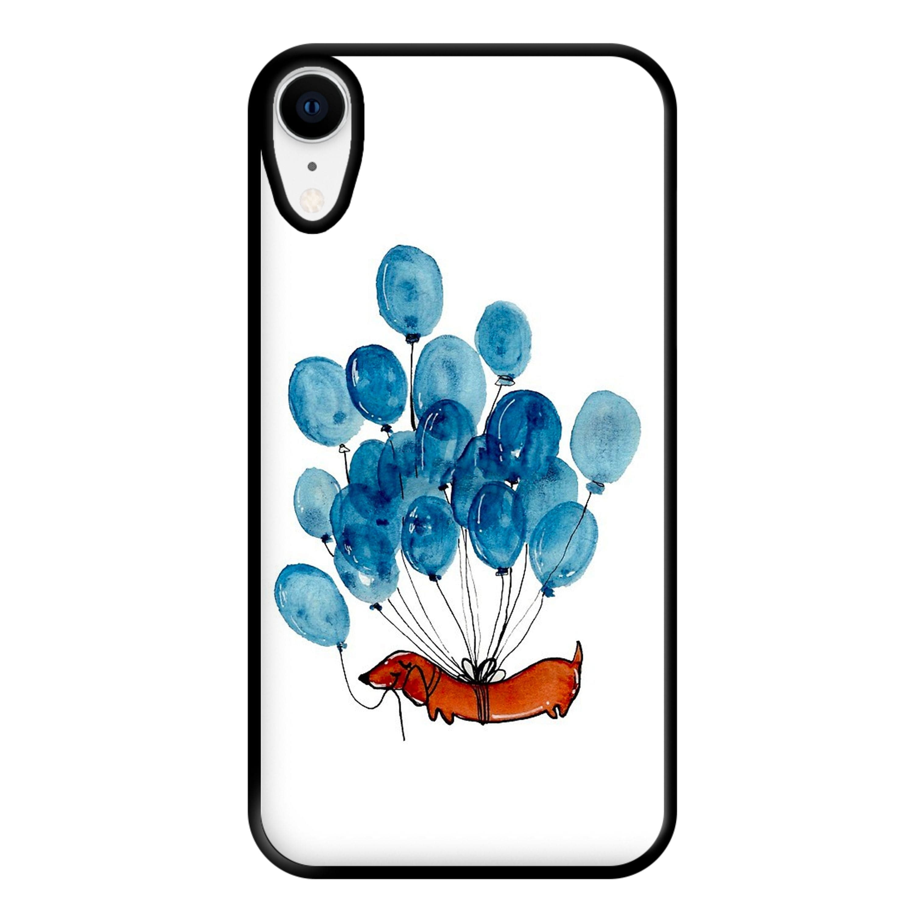 Dachshund And Balloons Phone Case