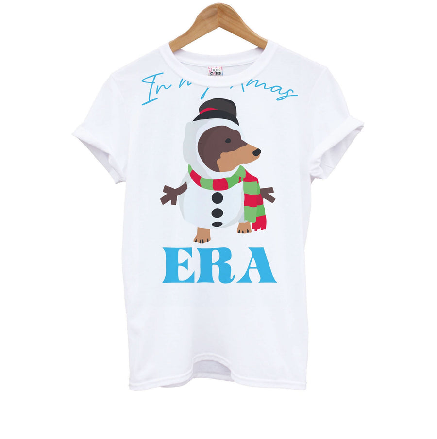 It's My Xmas Era Dog Kids T-Shirt