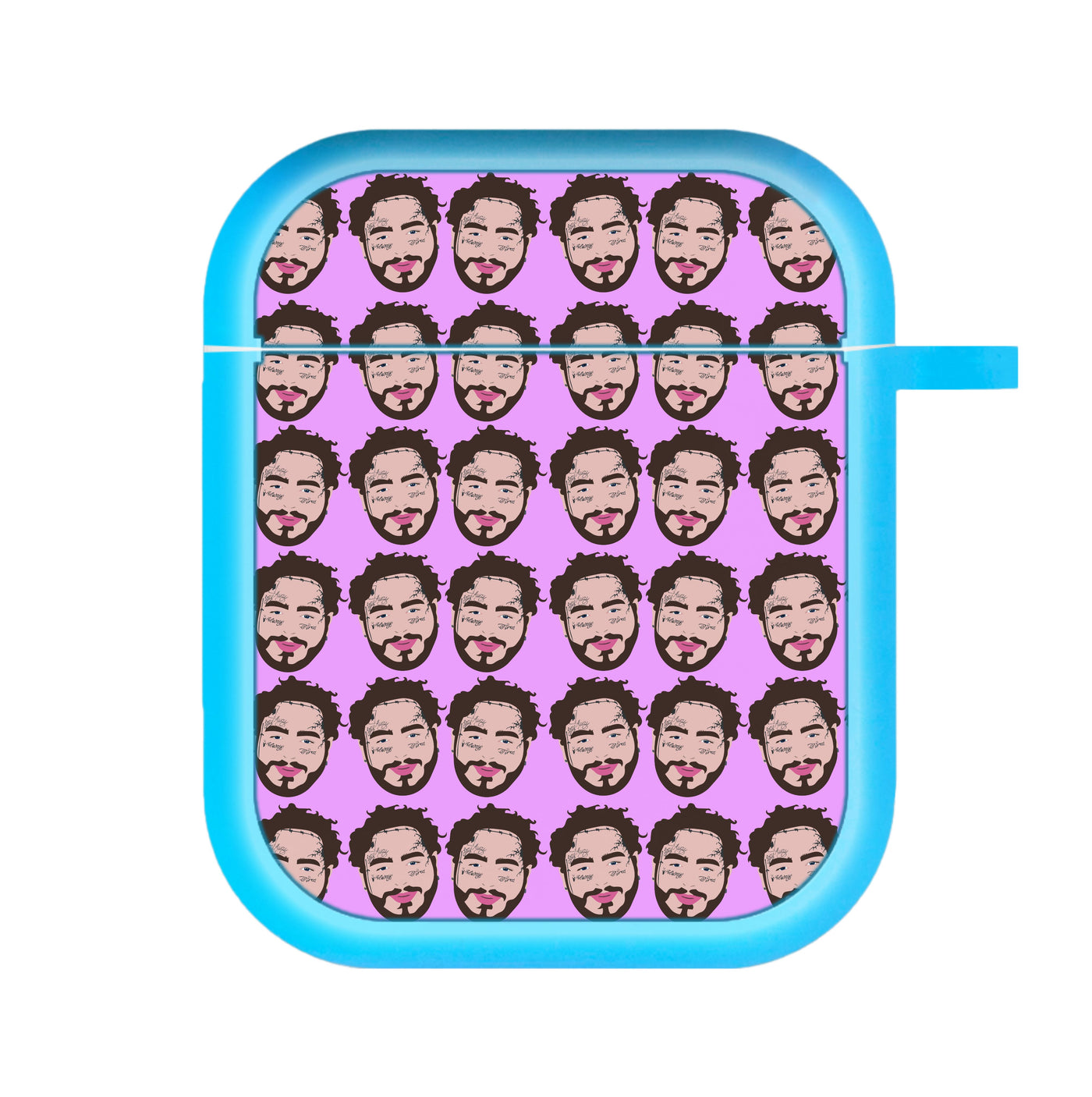 Post Malone Pattern AirPods Case