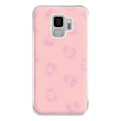 Monsters Outline Pattern II Galaxy S9 Plus Case