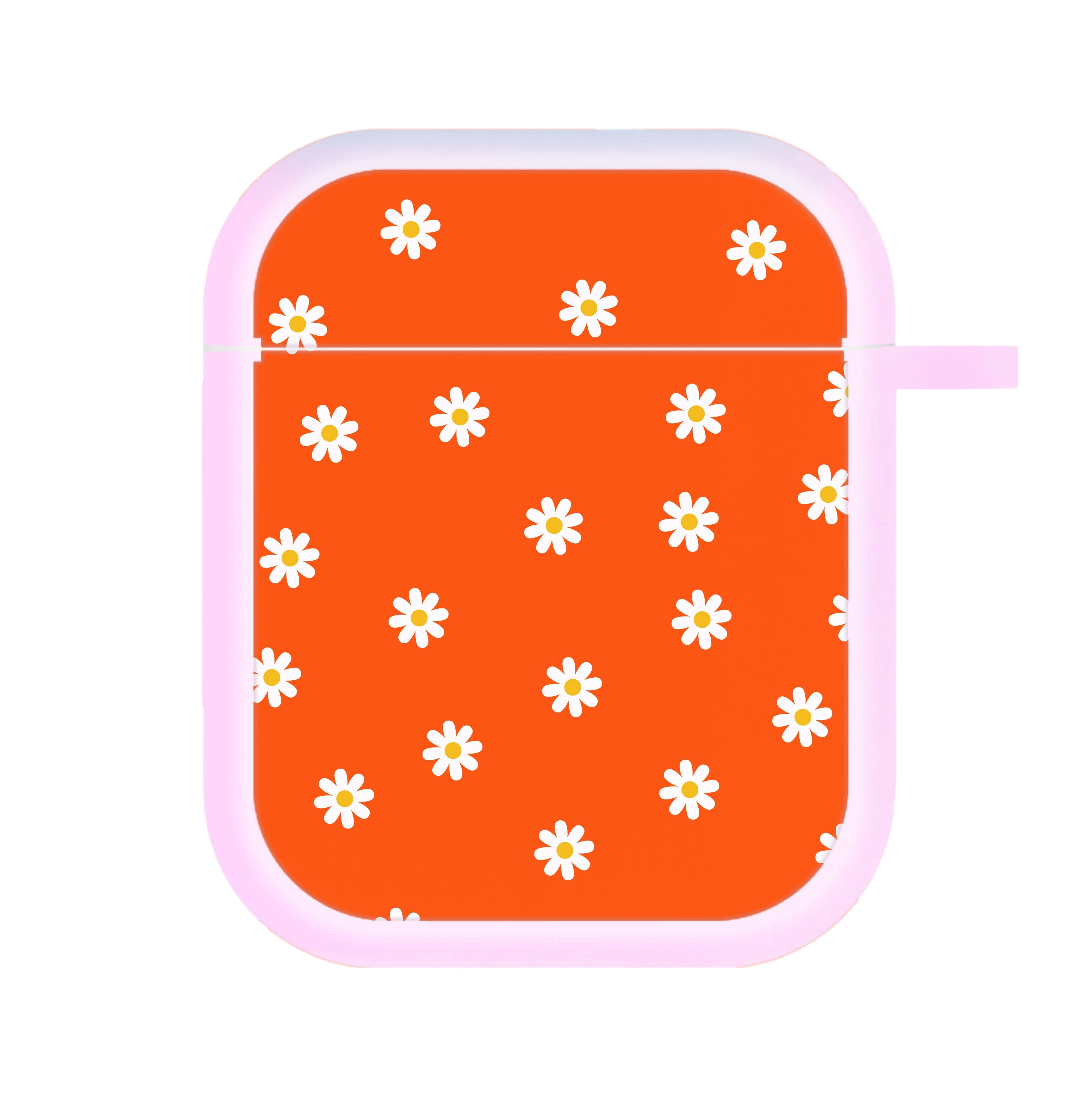 Orange Daisies AirPods Case