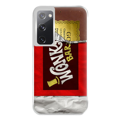 Wonka Bar Golden Ticket Phone Case