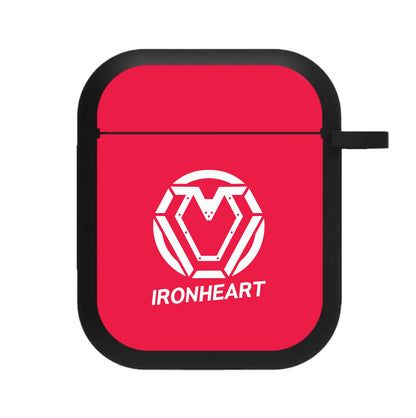 Metal Heart Symbol AirPods Case