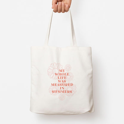 Dasies Quote Tote Bag