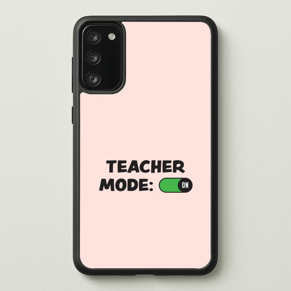Teacher Mode On Galaxy S20FE Case