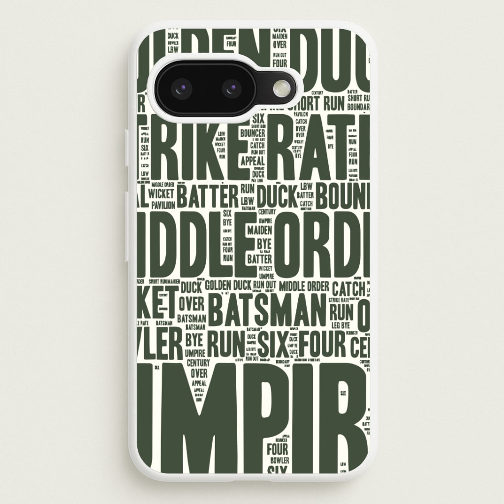 Cricket Wordscape Google Pixel 9a Case