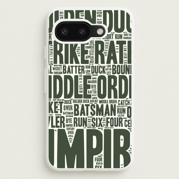 Cricket Wordscape Google Pixel 9a Case