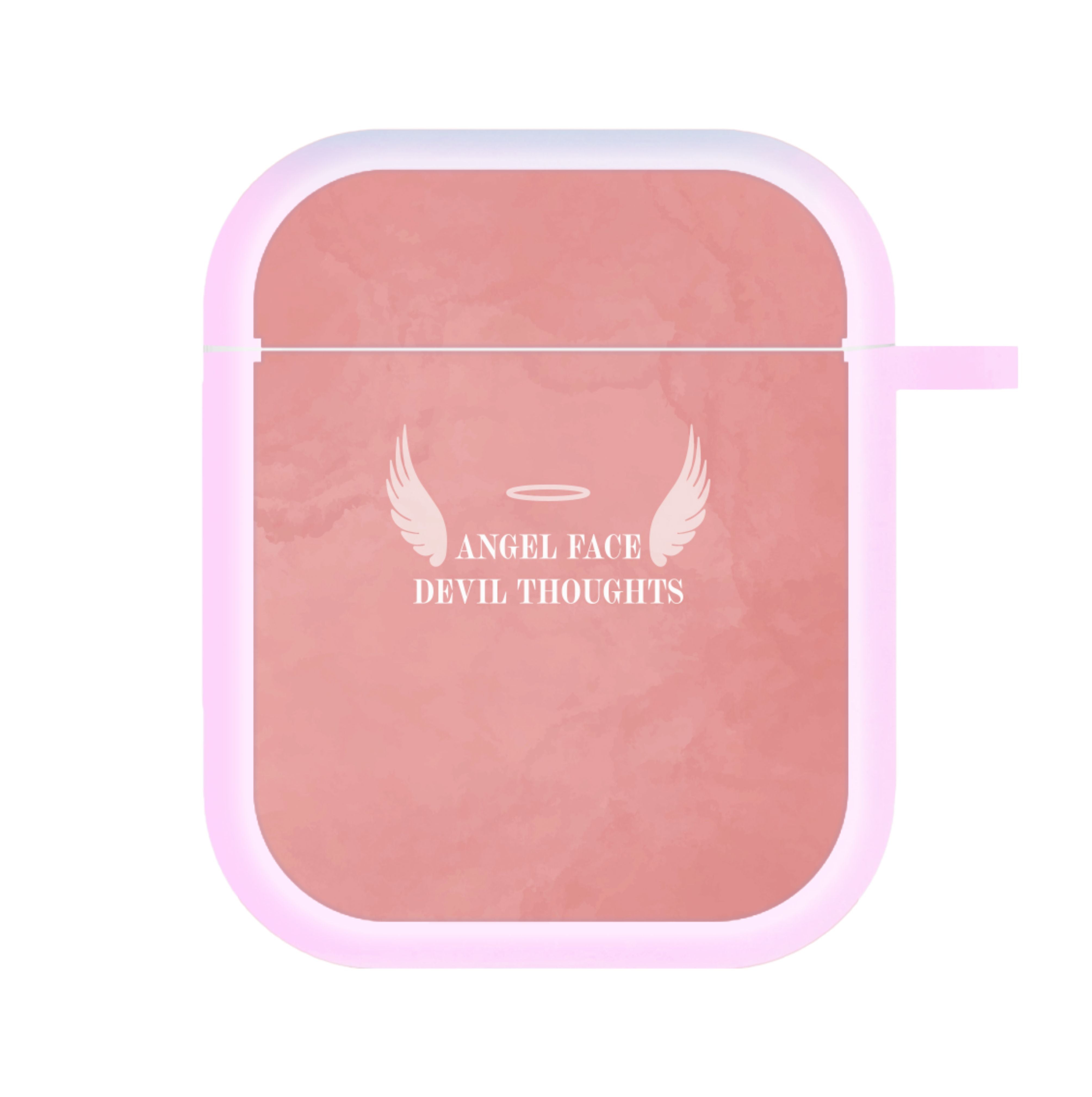 Angel Face Devil Thoughts AirPods Case