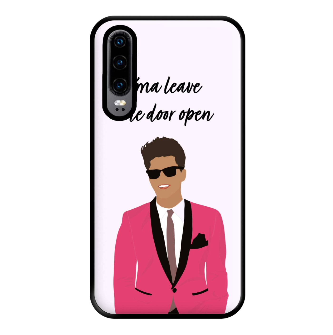 I'ma Leave The Door Open - Bruno Mars Phone Case