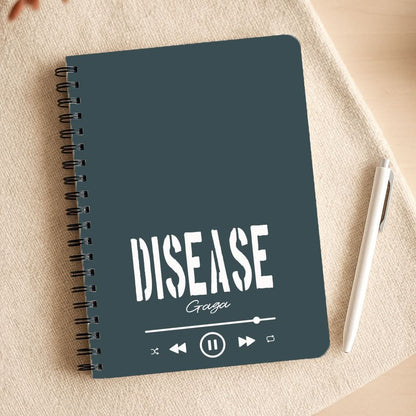Gaga Disease Track Notepad