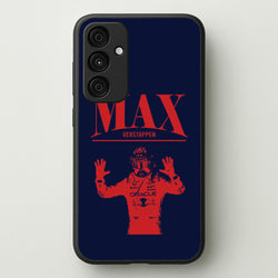 Max Blue And Red Galaxy A55 Case