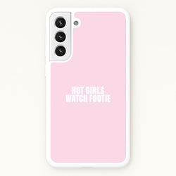 Hot Girls Watch Footie Galaxy S21FE Case