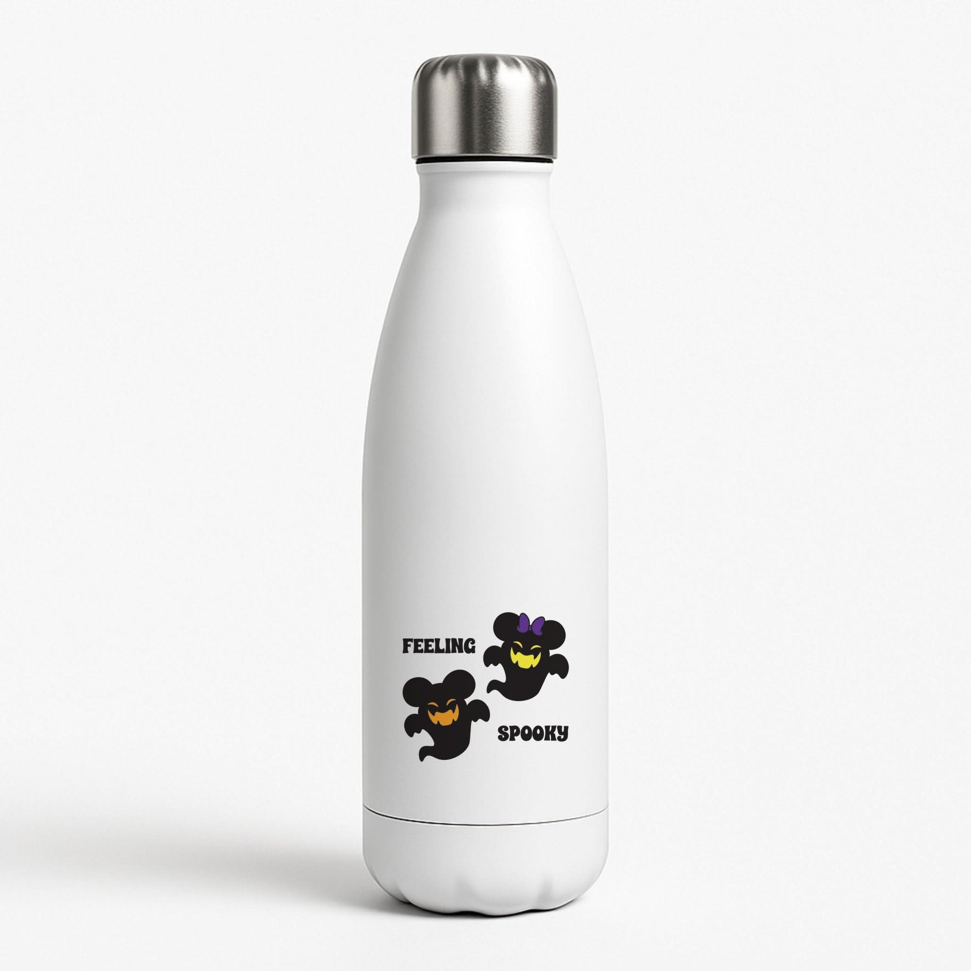 Feeling Spooky Mouse Ghosts Water Bottle