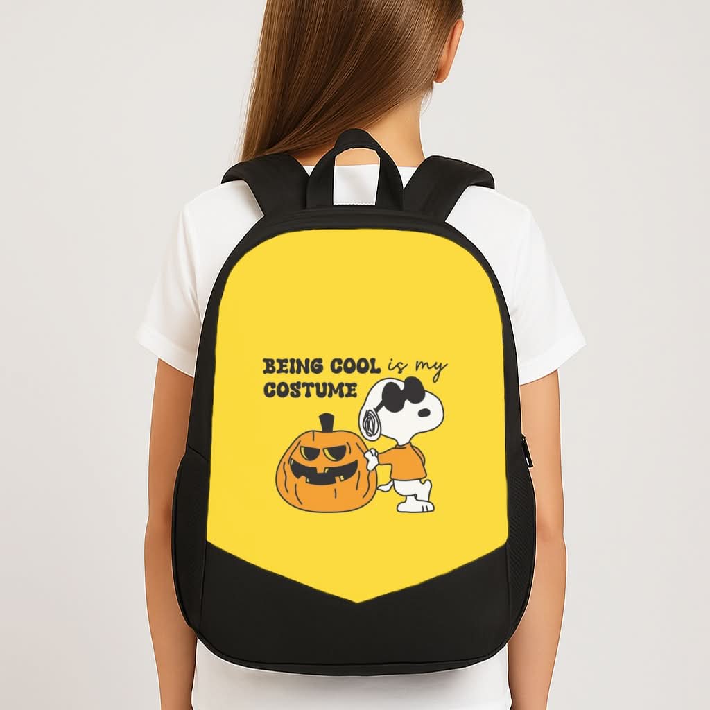 Being Cool Is My Costume School Bag