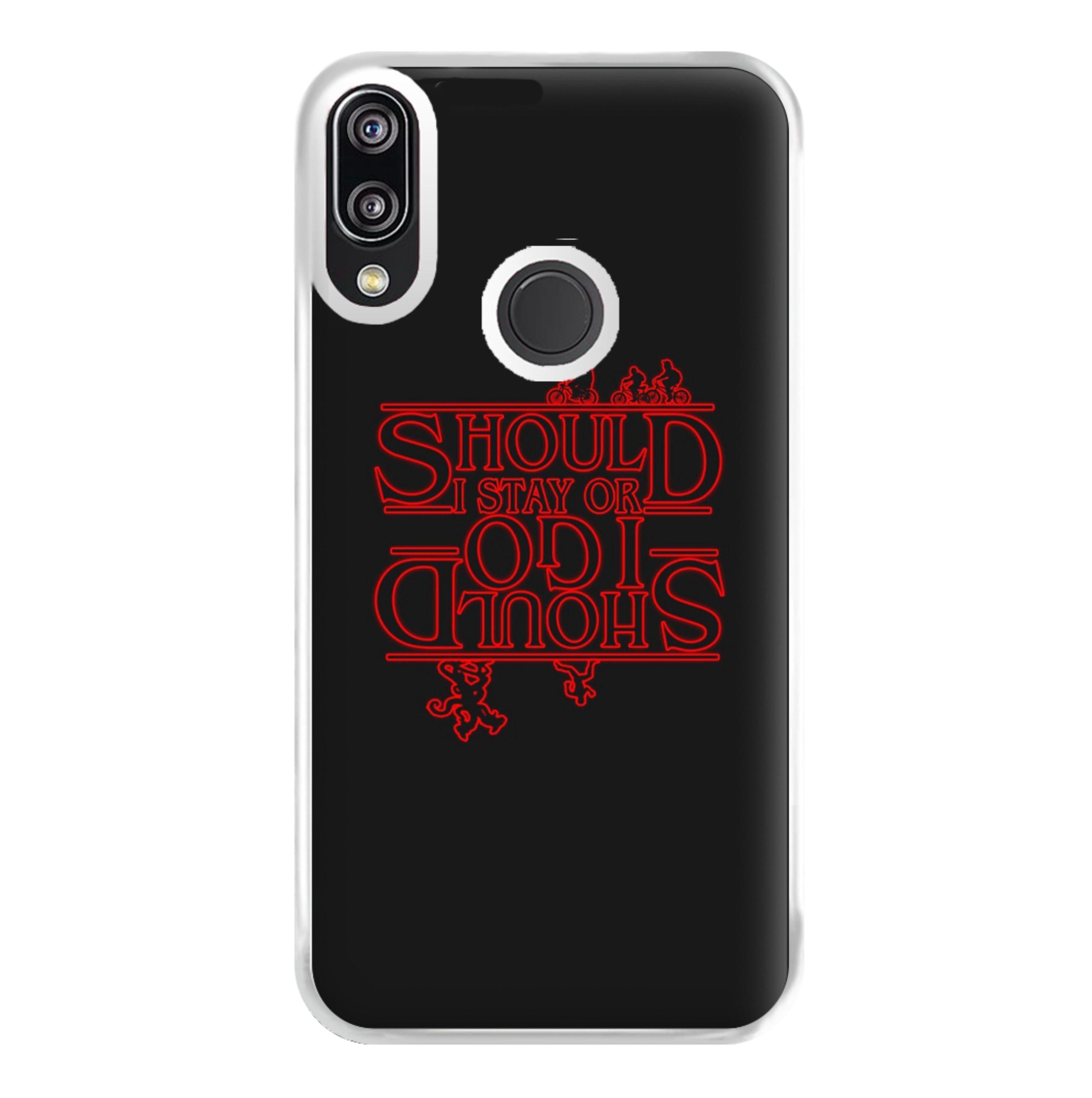 Should I Stay Or Should I Go Upside Down Phone Case