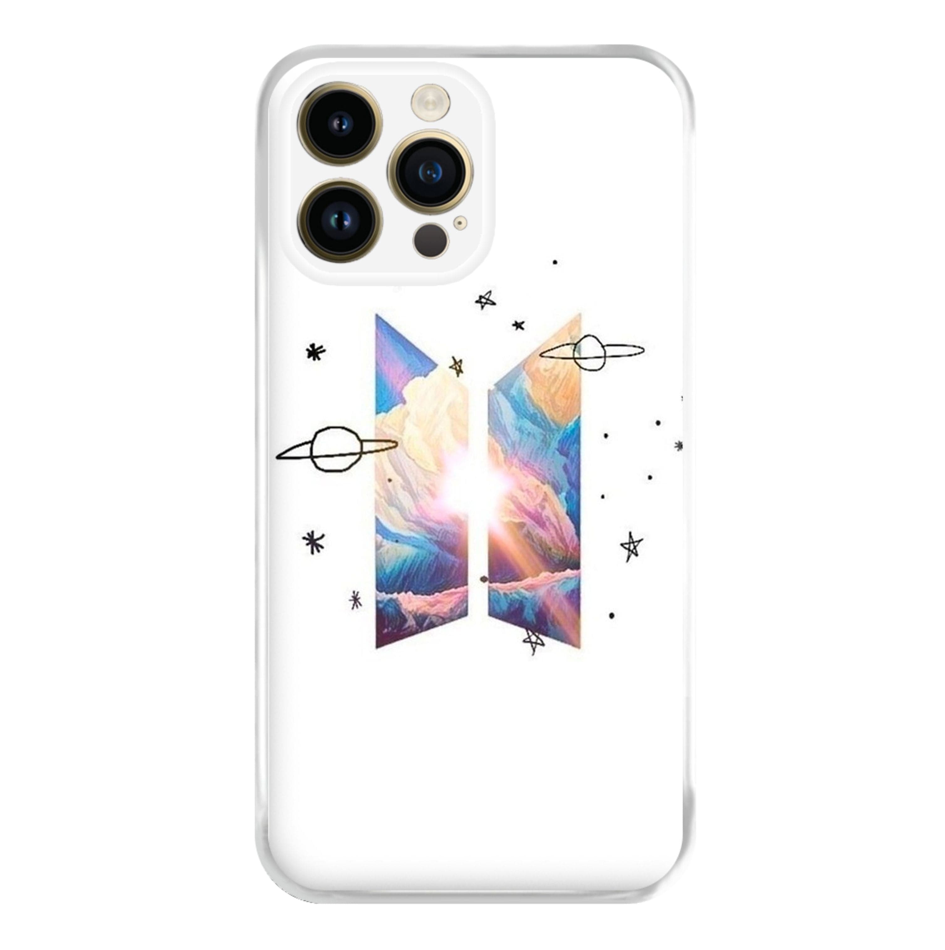 Space K-Pop Band Logo Phone Case